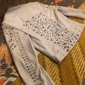 Leather Motorcycle Jacket // Outerwear